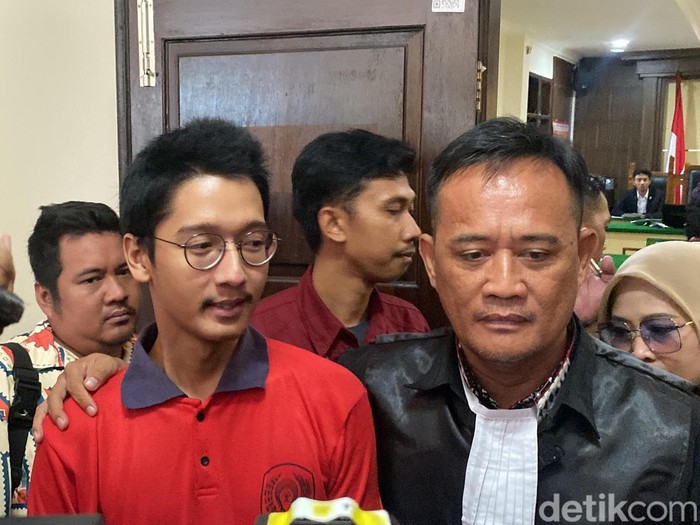 Armor Toreador (25) divonis 4,5 tahun penjara. (Rizky/detikcom)
