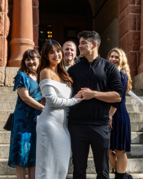 Aurelie Moeremans dan Tyler Bigenho menikah.