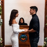 Aurelie Moeremans kembali jadi sorotan usai mengumumkan kabar pernikahannya dengan chiropractor Tyler Bigenho. Diketahui keduanya menikah secara sederhana di akhir tahun 2024. Foto: Instagram/@aurelie