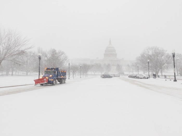 Badai salju di Washington DC, Amerika Serikat