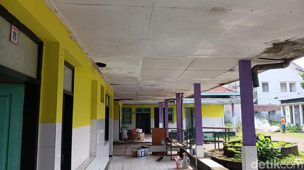Bangunan RSUD lama Nganjuk yang sempat menjadi tempat karaoke.