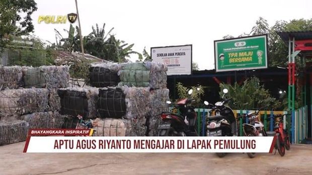 Bhabinkamtibmas Srengseng Polsek Kembangan, Aiptu Agus Riyanto