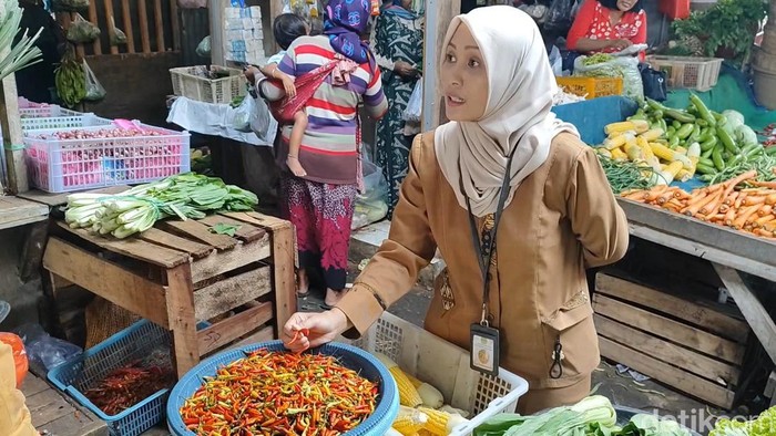Cabai di pasar Pasuruan