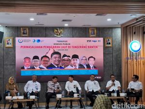 Terungkap! Ada Pagar 30,16 Km di Laut Tangerang