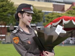 Most Pop: Polwan Cantik Bak Artis Korea, Sosok Ibu Tunggal yang Menginspirasi