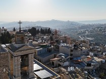 Foto Udara Gereja Kelahiran Yesus Kristus di Bethlehem