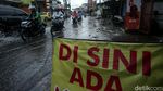 Potret Jalan di Tambun yang Langganan Banjir Padahal Hujan Sebentar