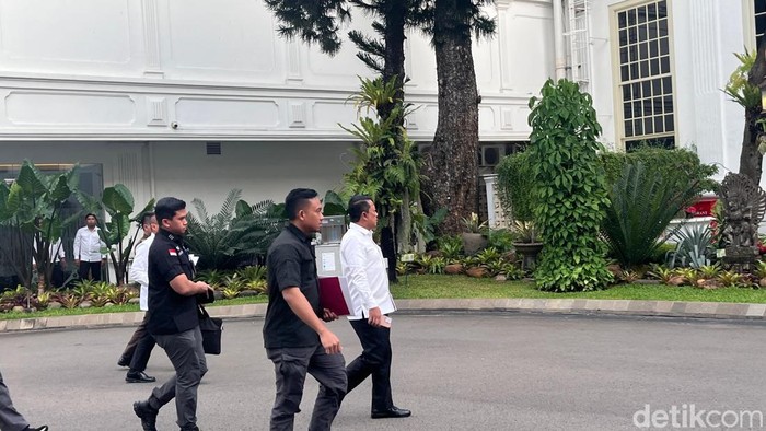 Jampidsus Febrie Adriansyah juga merapat ke Istana (Eva/detikcom).