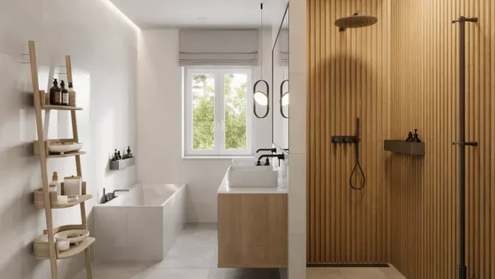 Kamar mandi.