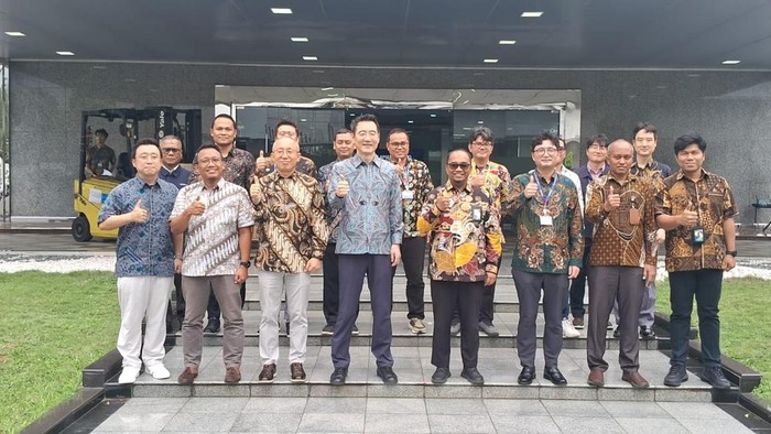 Kemenperin Kunjungi Kantor Samsung di Cikarang Bekasi.