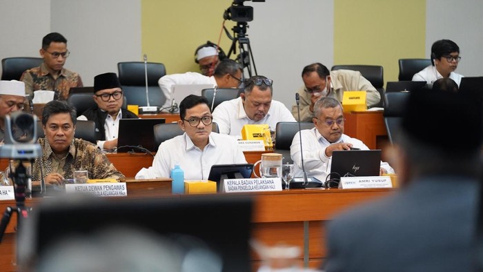 Kepala BPKH Fadlul Imansyah dalam Rapat Panja Komisi VIII DPR RI bersama Kemenag