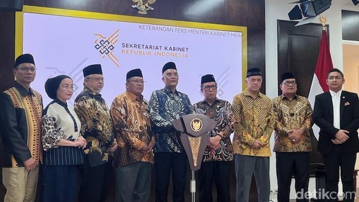 Komisi VIII DPR di Istana Negara (Eva/detikcom).