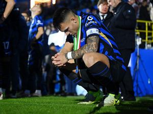 Frustrasinya Lautaro Martinez