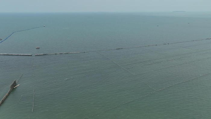 Pagar misterius di Laut Tangerang Pagar misterius di Laut Tangerang