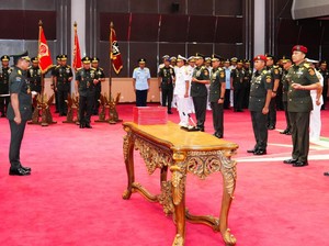 Panglima TNI Pimpin Sertijab Pangkogabwilhan I hingga Dankoopssus