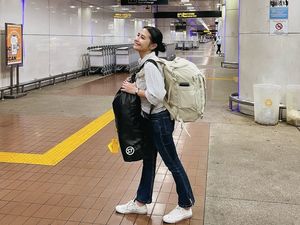 8 Gaya Prilly Latuconsina & Omara Esteghlal Liburan Bareng ke Kamboja