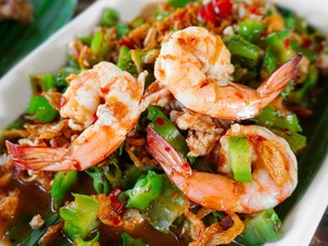 Resep Tumis Kecipir dan Udang, Pedas Renyah Untuk Menu Makan Siang