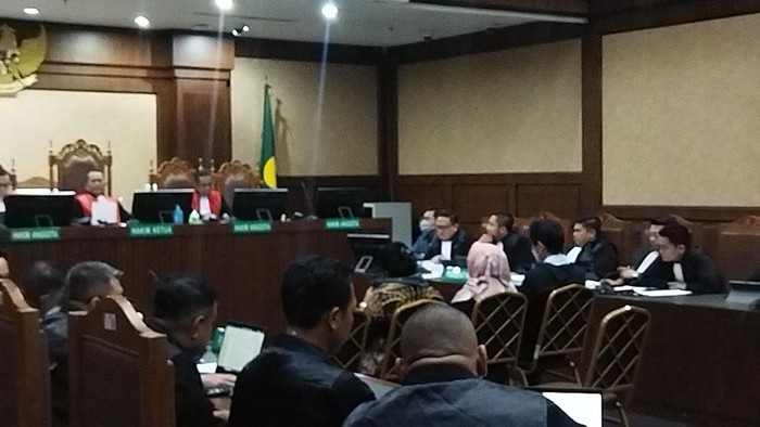 Sidang kasus suap vonis bebas Ronald Tannur (Kurniawan/detikcom)