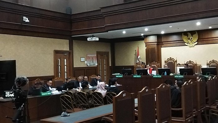Sidang kasus suap vonis bebas Ronald Tannur (Kurniawan/detikcom)