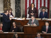 Video: Momen Kamala Harris Sahkan Kemenangan Donald Trump di Pilpres AS