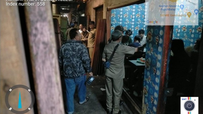 warung kopi cetol malang saat penggerebekan 4 Januari 2025
