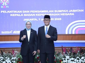 Zudan Arif Dilantik Jadi Kepala BKN, MenPAN-RB: Transformasi ASN