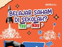 Infografis: Belajar Saham di Sekolah, Yay or Nay?