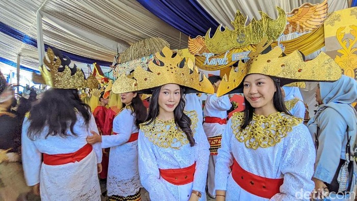 Festival budaya di SMPN 1 Ciamis