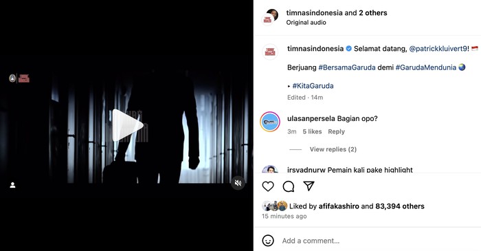 Instagram Kluivert