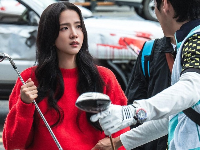 Jisoo BLACKPINK dalam drama Korea Newtopia