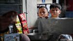 Potret Kantin Sekolah Tetap Ramai Meski Ada Makanan Bergizi Gratis