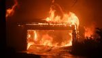 Kebakaran Hutan di California Hanguskan Rumah hingga Restoran
