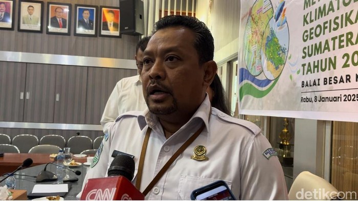 Kepala BMKG Wilayah I Sumut Hendro Nugroho