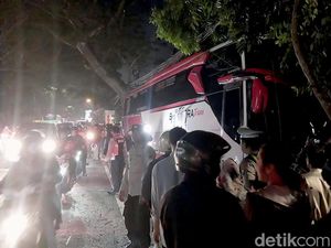 Detik-detik Horor Bus Rombongan SMK Bali Tabrak 6 Mobil Tewaskan 4 Orang