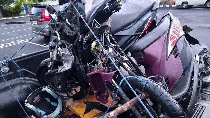 Laka lantas adu banteng antara dua motor di Lubuklinggau sebabkan satu orang tewas