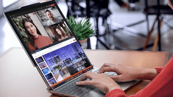 Lenovo ThinkBook Plus 6 yang punya layar gulung.