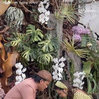 Berjalan dengan khidmat dan lancar, Mahalini dan Rizky Febian tampak mengikuti satu per satu rangkaian prosesi tasyakuran 7 bulanan kehamilan. Foto: Instagram