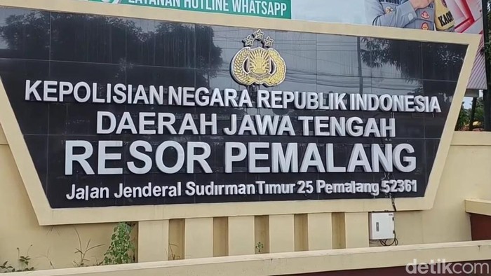 Mapolres Pemalang, Rabu (8/1/2025).