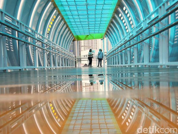 Melihat JPO Sunter Muara yang Padukan Budaya Lokal dan Modernitas
