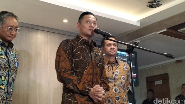 Menko AHY (Maulani M/detikcom)