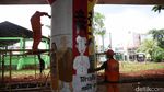 Mural Bertema Toleransi Hiasi Kolong Flyover Kampung Melayu