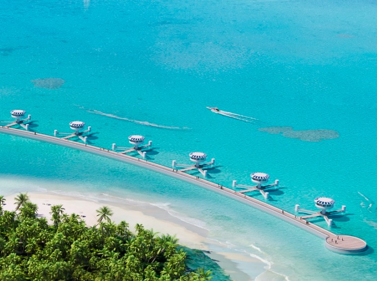 Ocean Builders Ocean Builders membangun hunian yang lokasinya di perairan.
