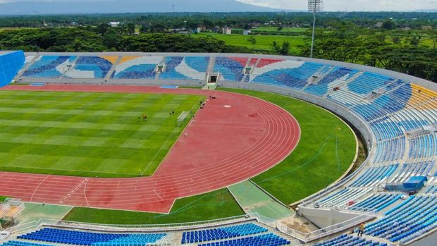 Penampakan progres revitalisasi Stadion Kanjuruhan Malang