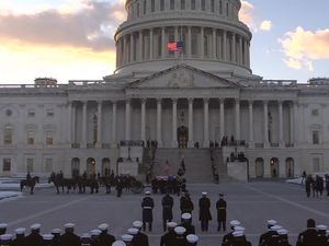 Video: Jenazah Eks Presiden AS Jimmy Carter Disemayamkan di Gedung Capitol