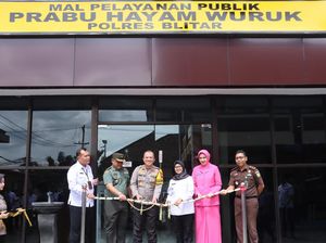 Polres Blitar Resmikan Mal Pelayanan Publik Prabu Hayam Wuruk