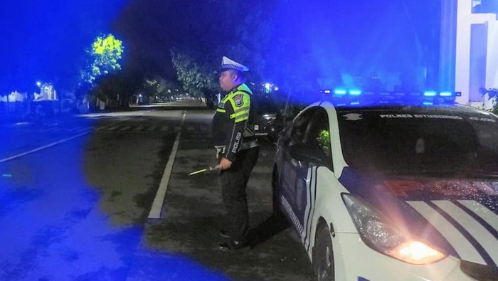 Polres Situbondo gelar patroli blue light