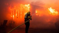 Setidaknya 2.921 hektar (1.182 hektar) wilayah Pacific Palisades antara permukiman pesisir Santa Monica dan Malibu telah terbakar, kata para pejabat.