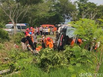 Kondisi Sopir dan Penumpang Murni Jaya Laka di Kulon Progo, Ada yang Terjepit