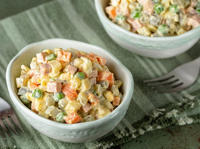 Resep Salad Kentang Rusia