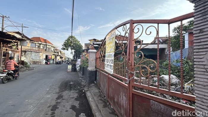 rumah lahan lelang yang jadi TPS dadakan kini telah bersih